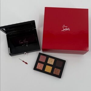 Christian Louboutin Eyeshadow Palette Case come with eyeshadow palette box/key